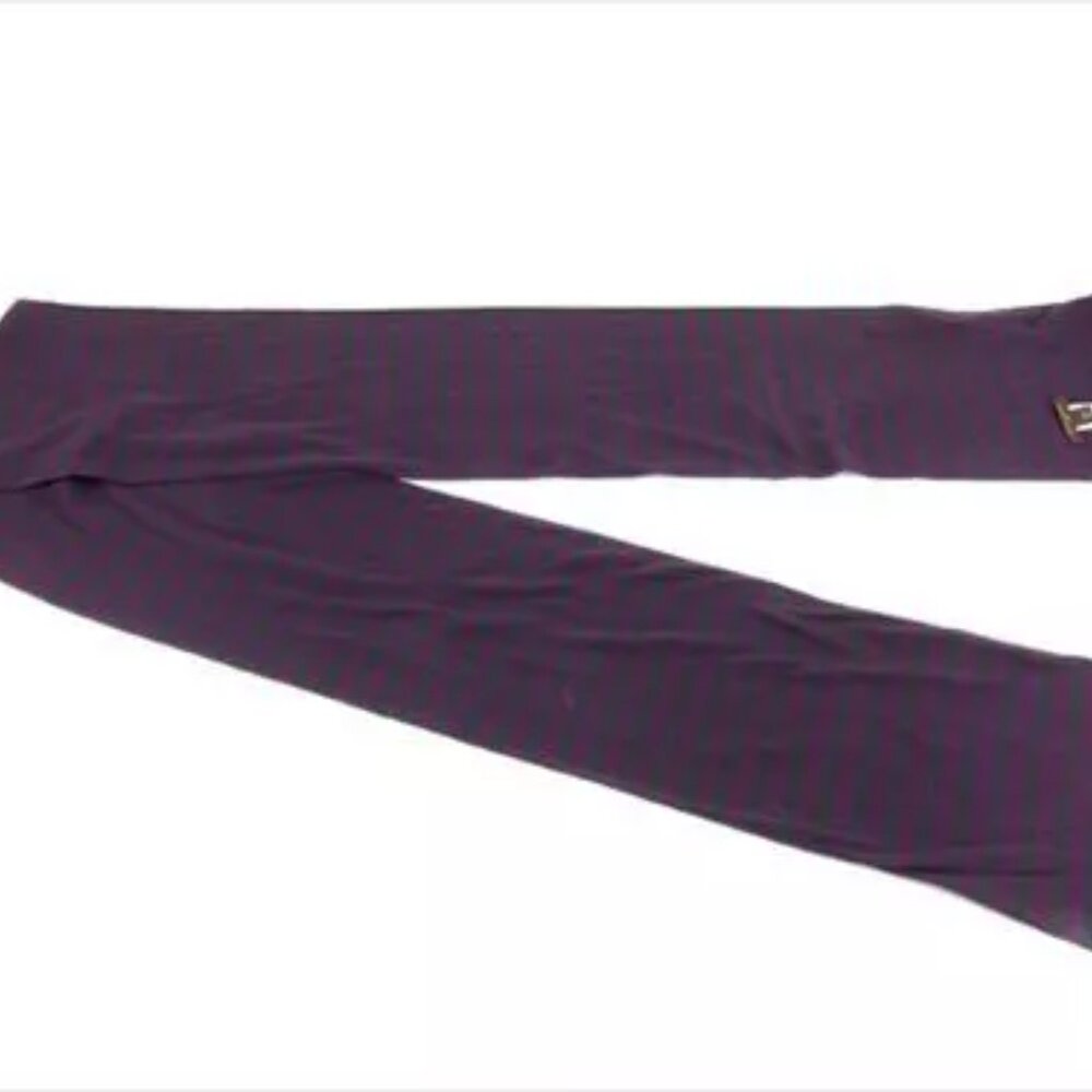 Louis Vuitton Scarf Purple Grey Woman unisex Authentic Used - Picture 7 of 7